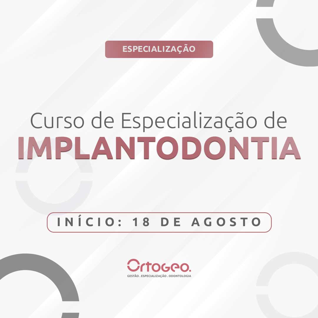 Especialização em Implantodontia