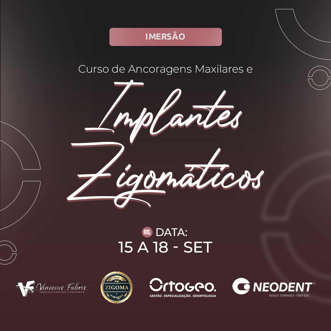 Curso de ancoragens e implantes zigomátiocos